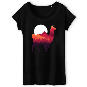 Papero T-Shirt- BIO- LAMA- Damen Online