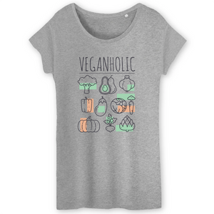 Papero T-Shirt- BIO- VEGANHOLIC- Damen Fabrikverkauf