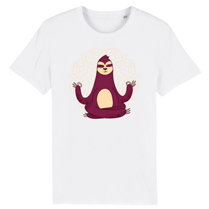 Papero T-Shirt - BIO- MEDITATION SLOTH - Herren Rabatt