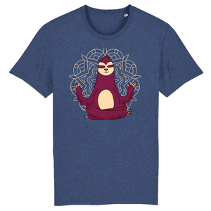 Papero T-Shirt - BIO- MEDITATION SLOTH - Herren Rabatt