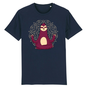 Papero T-Shirt - BIO- MEDITATION SLOTH - Herren Rabatt