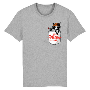 Papero T-Shirt - BIO- Pocket Racoon - Herren Exklusivangebot