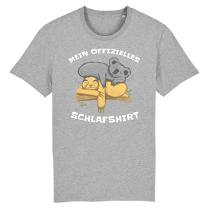 Papero T-SHIRT - BIO- Sloth Sleep3- Herren Valentinstagsangebot