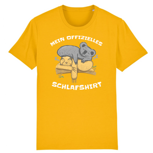 Papero T-SHIRT - BIO- Sloth Sleep3- Herren Valentinstagsangebot