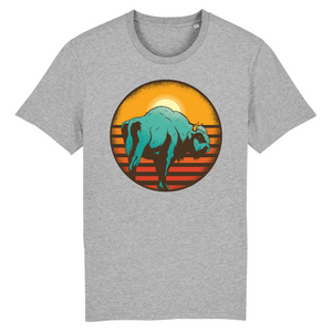 Papero T-Shirt - BIO- vintage-sunset-bison - Herren Exklusive Angebote