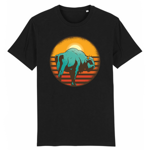 Papero T-Shirt - BIO- vintage-sunset-bison - Herren Exklusive Angebote