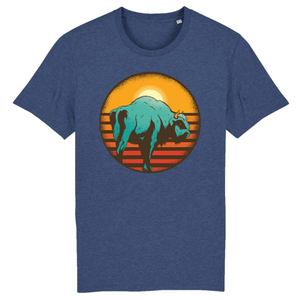 Papero T-Shirt - BIO- vintage-sunset-bison - Herren Exklusive Angebote