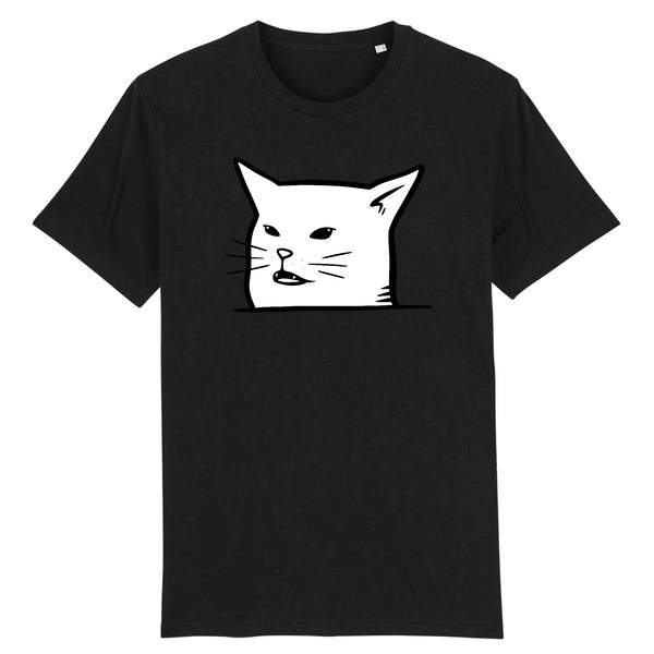 Papero T-SHIRT - BIO- White Cat - HERREN Räumungsverkauf