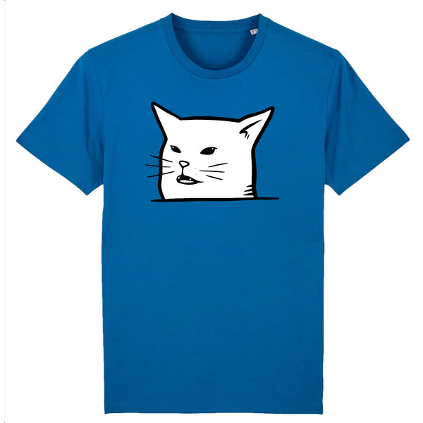 Papero T-SHIRT - BIO- White Cat - HERREN Räumungsverkauf