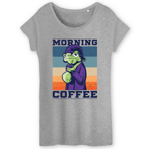 Papero T-SHIRT - BIO-Morning Coffee- Damen Kauf eins, bekomm eins gratis