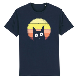 Papero T-Shirt- BIO- CAT VINTAGE- Herren Kostenlose Rückgabe