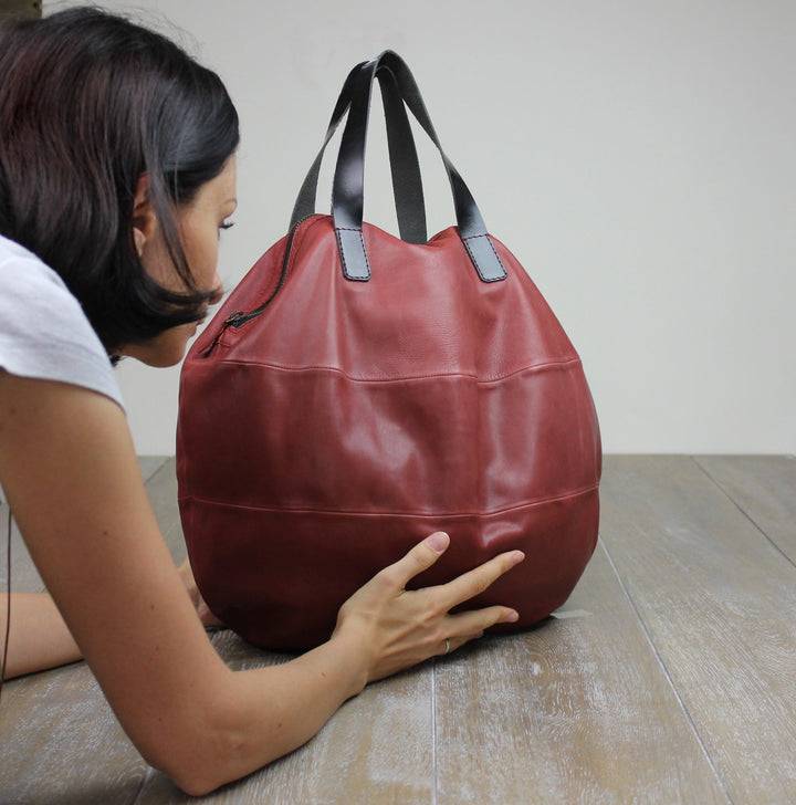 Philini Handtasche aus Anilinleder - Nataly Zeitlich begrenztes Angebot