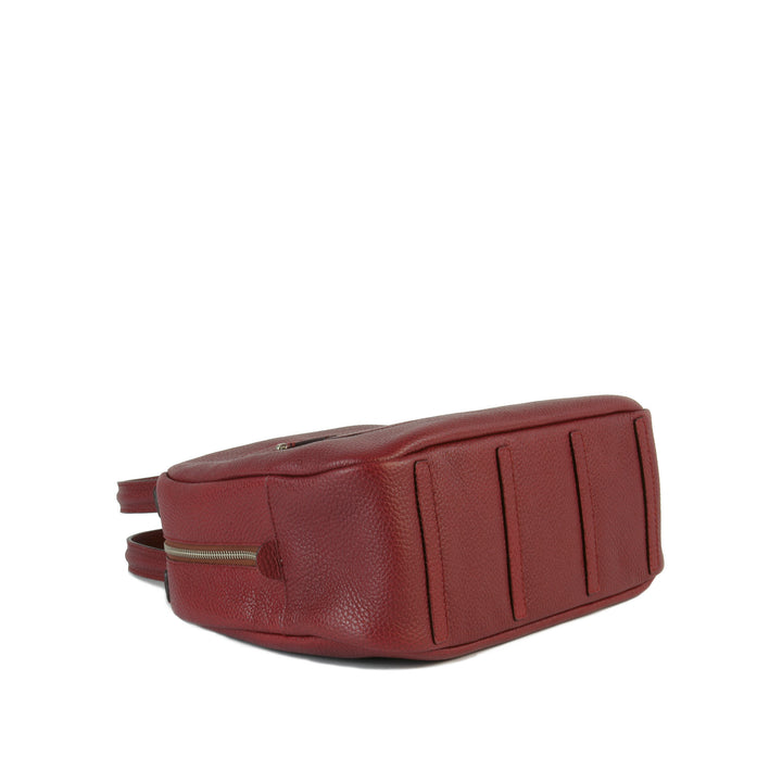 Philini Vintage-Handtasche in weinrot - Domi Exklusive Angebote