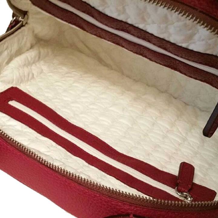 Philini Vintage-Handtasche in weinrot - Domi Exklusive Angebote