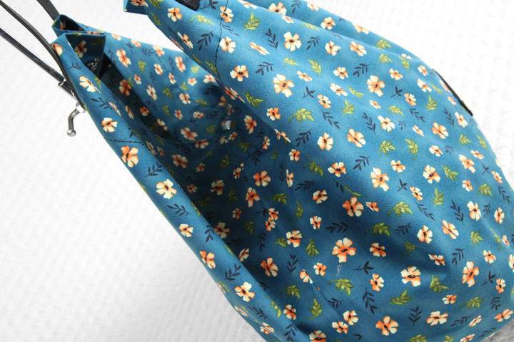 Philini Mini Flowers Shopper blau Günstiger Verkauf