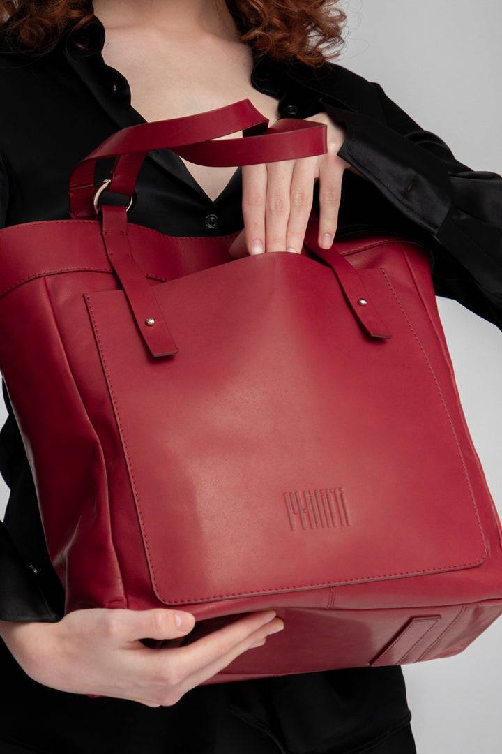 Philini Carry all Shopper in rot - Elena Fabrikverkauf