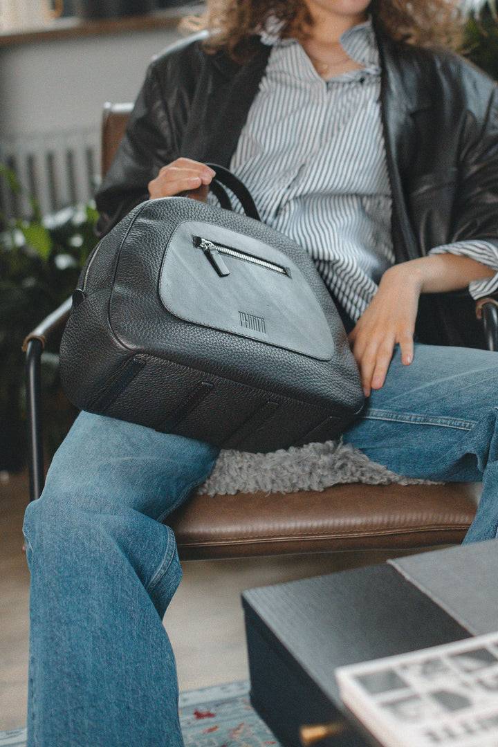 Philini Handtasche in Schwarz - Domi Kostenloser Versand