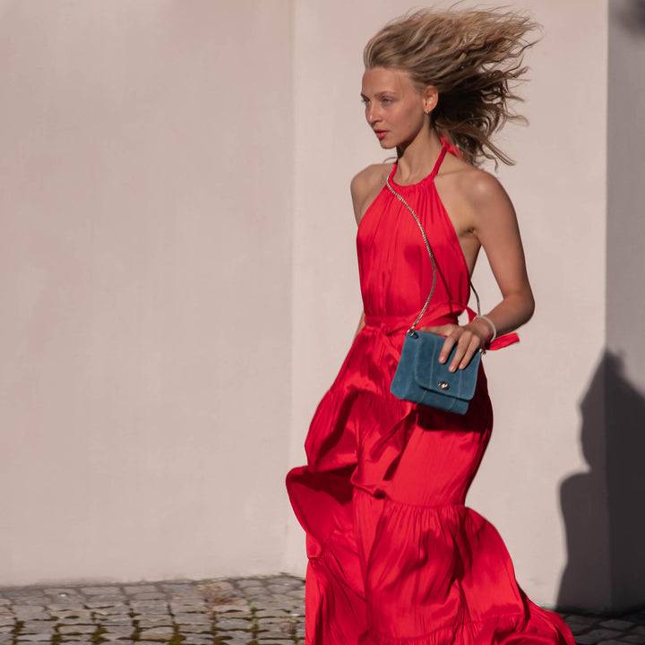 Philini Umhängetasche Turquoise Elegant - Marina Lagerräumung