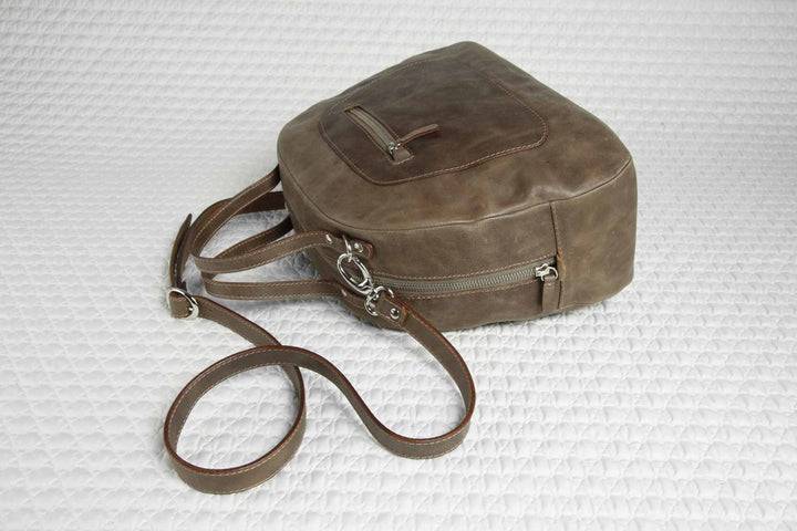 Philini Vintage-Handtasche in Cappuccino - Domi Versandkostenfrei