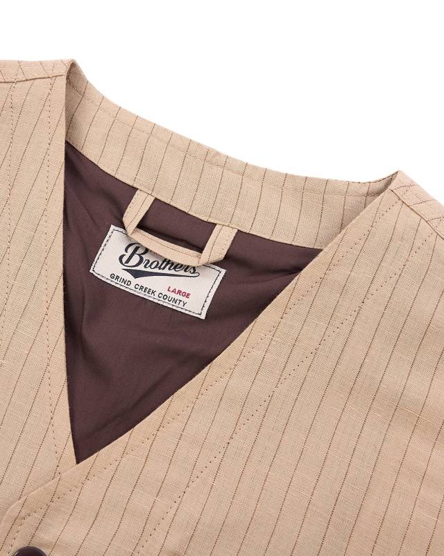 Pike Brothers 1937 Roamer Vest Chicago sand Lagerräumung