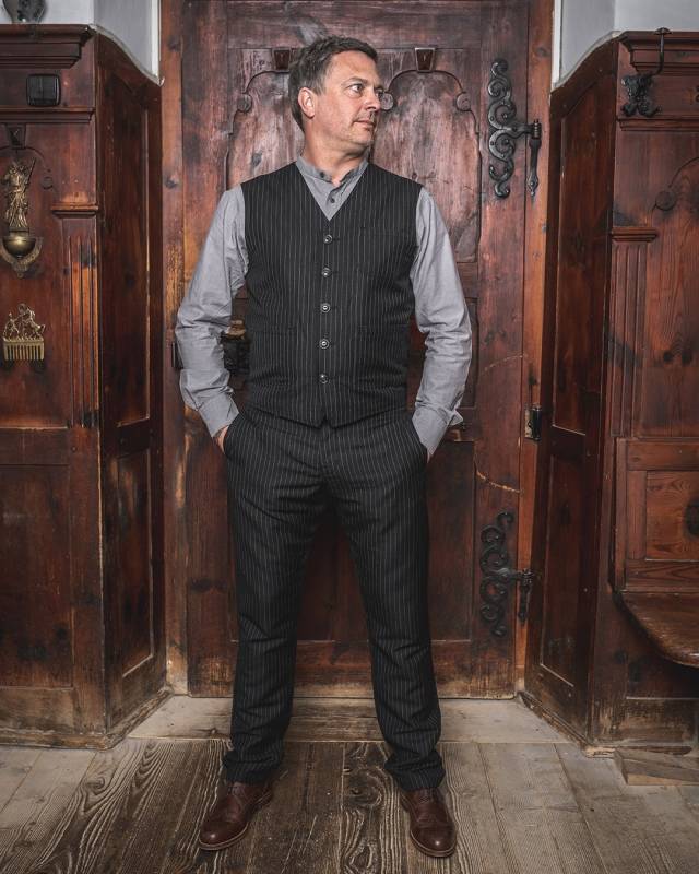 Pike Brothers 1947 Harvester Trousers Chicago black Online Outlet