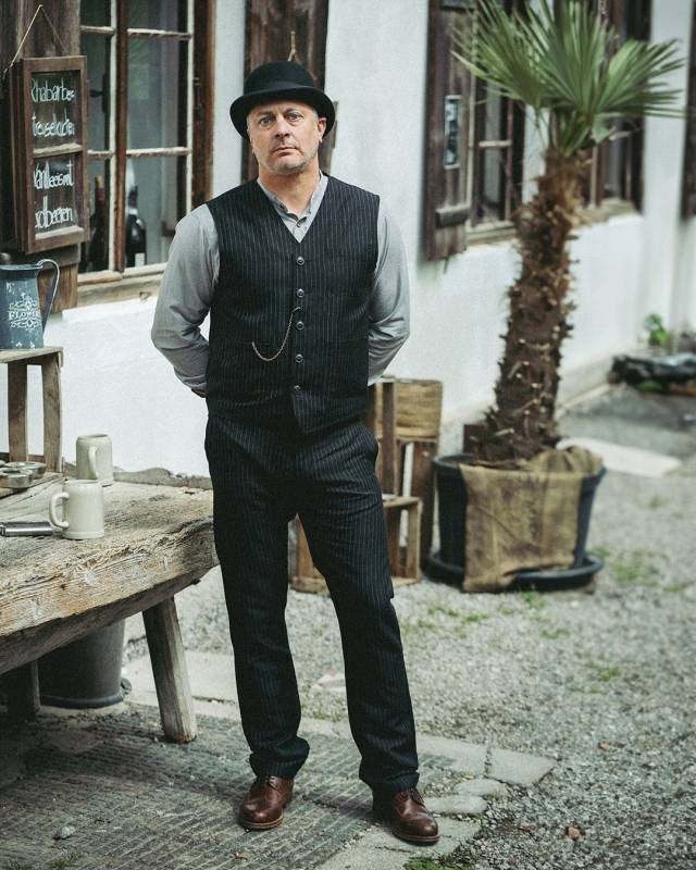 Pike Brothers 1947 Harvester Trousers Chicago black Online Outlet