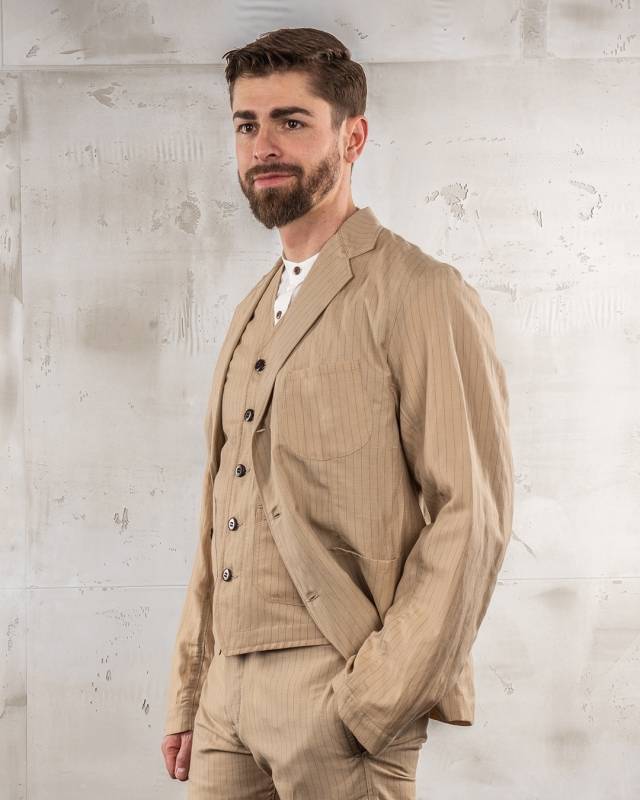 Pike Brothers 1927 Harvester Jacket Chicago sand Blitzangebot