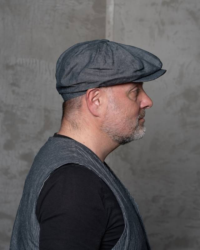 Pike Brothers 1928 Newsboy Cap smoke grey Tiefpreis