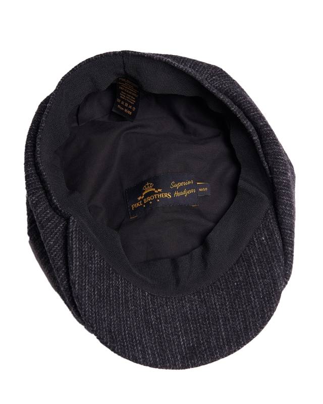 Pike Brothers 1928 Newsboy Cap Glasgow grey Kostenlose Rückgabe