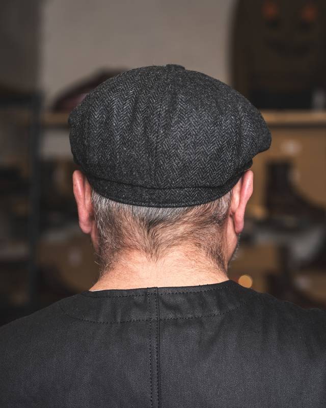 Pike Brothers 1928 Newsboy Cap Glasgow grey Kostenlose Rückgabe