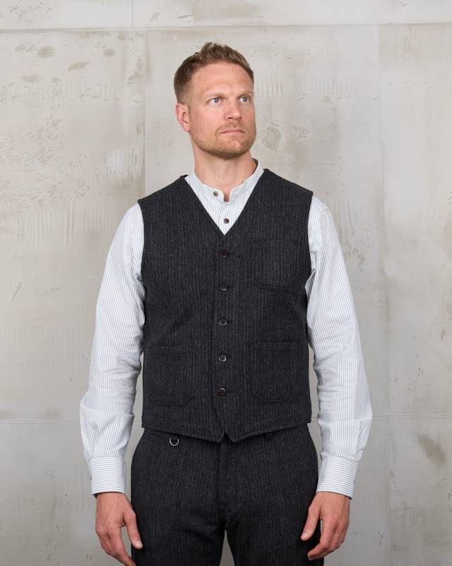 Pike Brothers 1937 Roamer Vest Glasgow Grey Letzte 3 Tage