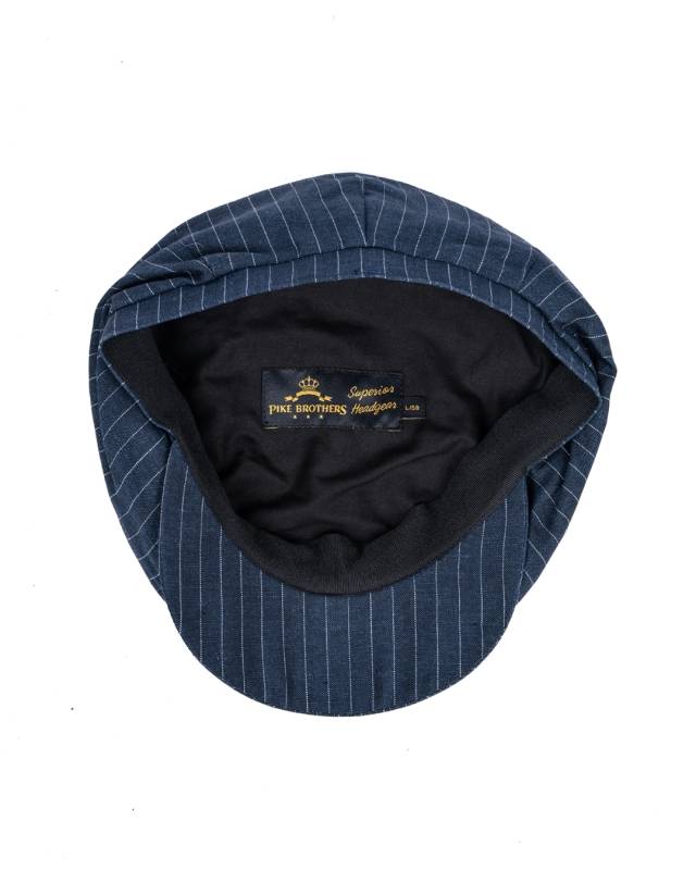 Pike Brothers 1928 Newsboy Cap Chicago blue Zeitbegrenzte Promotion
