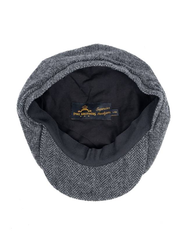 Pike Brothers 1928 Newsboy Cap Dundee grey Super Rabatt