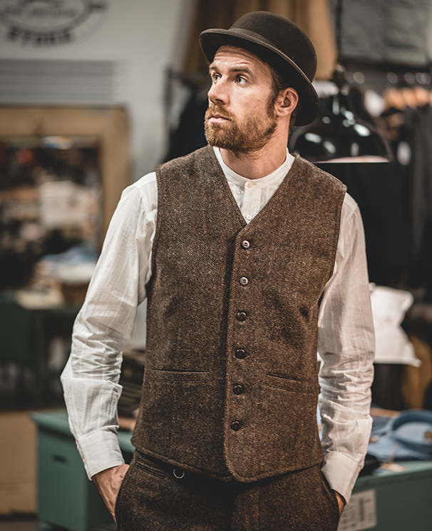 Pike Brothers 1905 Hauler Vest Upland brown 2025