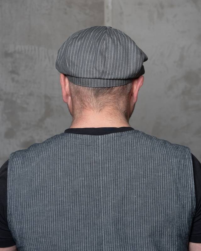 Pike Brothers 1928 Newsboy Cap grey wabash Auslauf