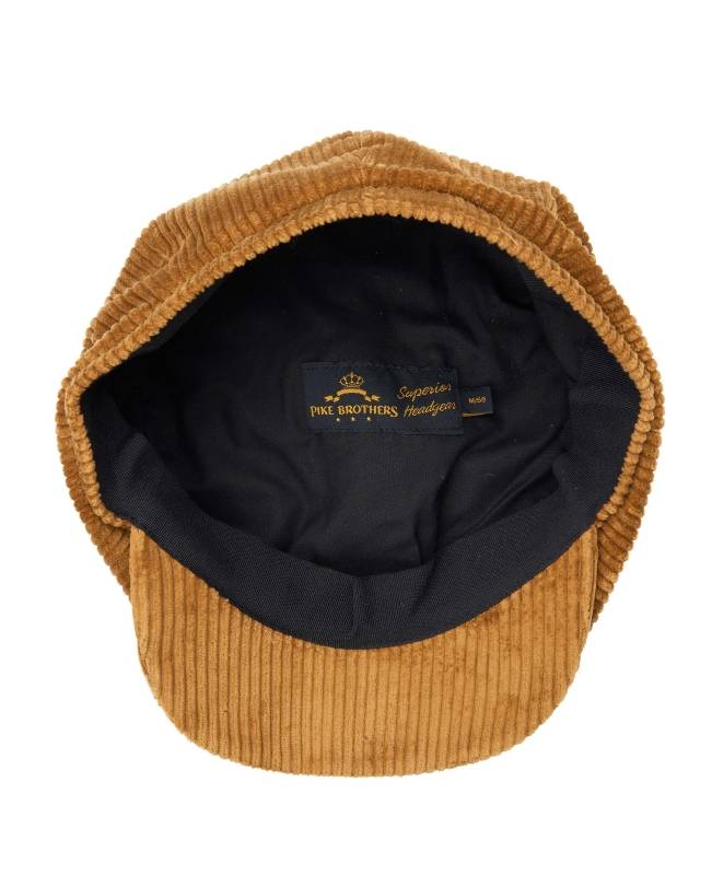 Pike Brothers 1928 Newsboy Cap goliath cord mustard im Angebot