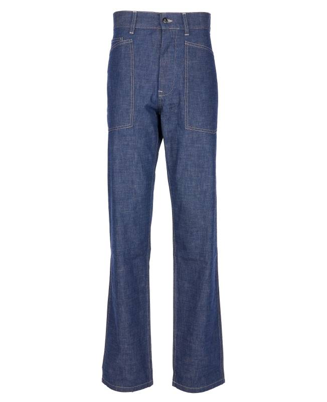Pike Brothers 1940 Army Denim Trousers indigo Fabrikverkauf