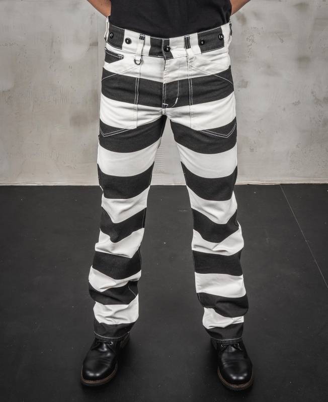 Pike Brothers 1936 Chopper Pant Alcatraz white Meist gekauft