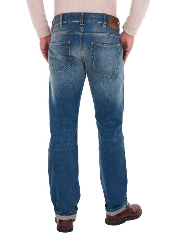 Pike Brothers 1958 Roamer Pant 15oz indigo 106 rinse Flash Sale