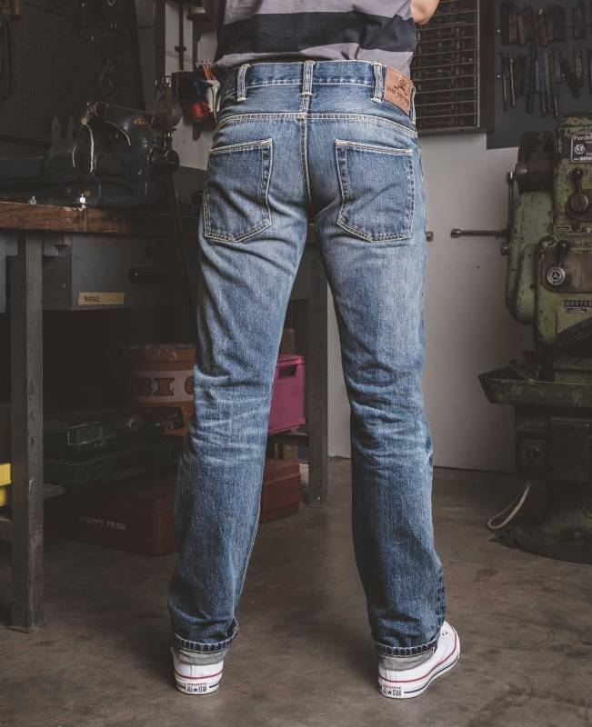 Pike Brothers 1963 Roamer Pant 15oz indigo 116 rinse Heißer Verkauf