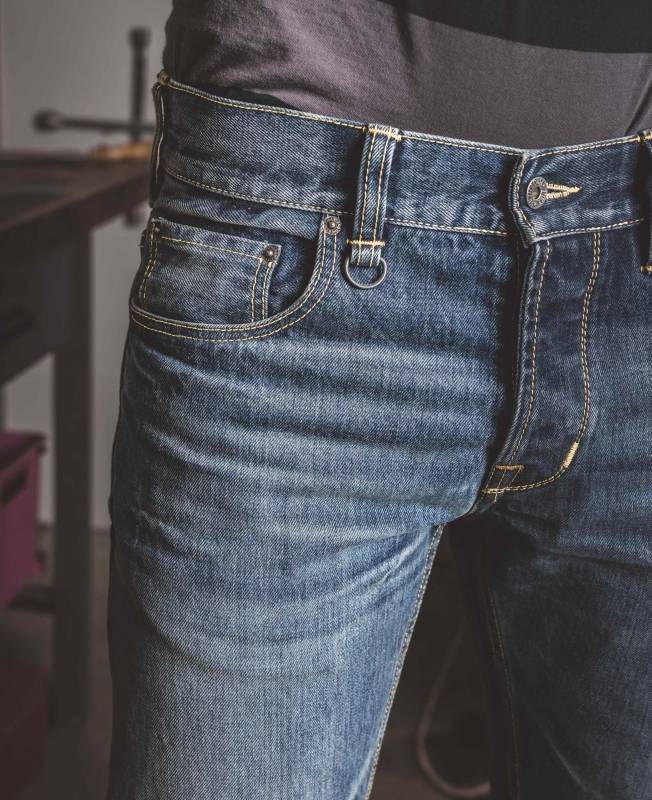Pike Brothers 1963 Roamer Pant 15oz indigo 116 rinse Heißer Verkauf