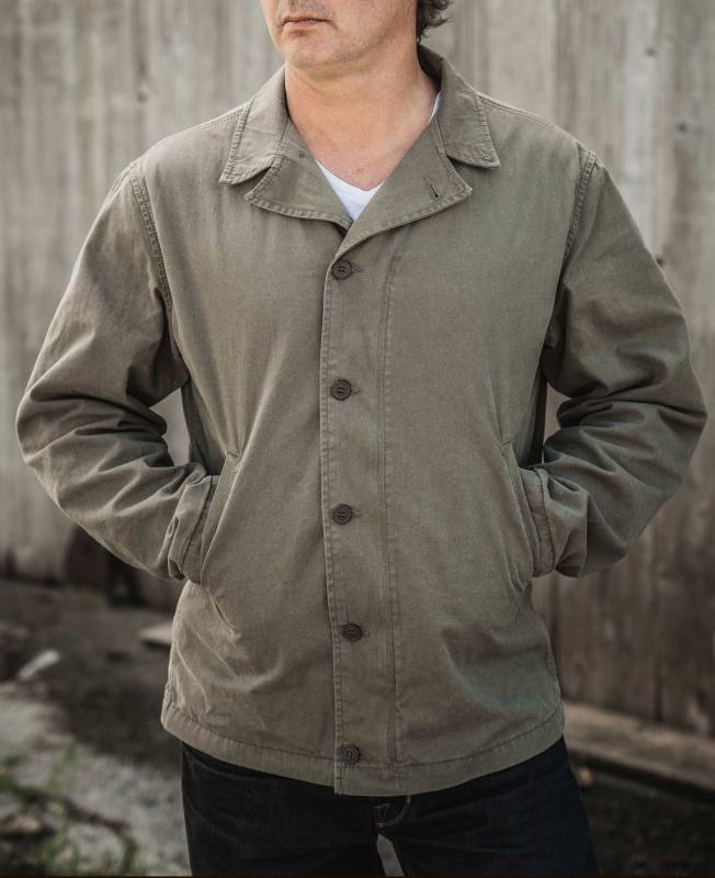 Pike Brothers 1945 N4 Deck Jacket Marram Kostenlose Rückgabe