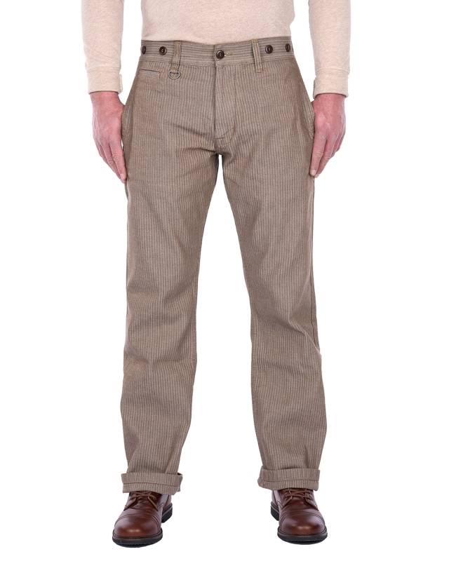 Pike Brothers 1942 Hunting Pant HBT brown Black Friday Preise
