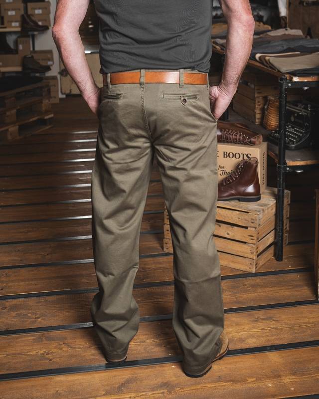 Pike Brothers 1940 Service Chino Leesville green Meist gekauft