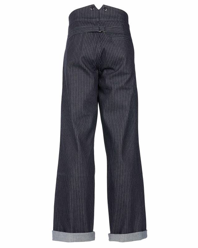 Pike Brothers 1905 Hauler Pant blue wabash Limitierter Zeitrabatt