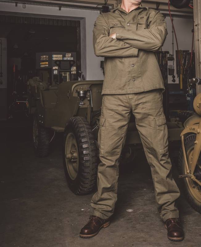 Pike Brothers 1947 OG-107 Pant O.D.7 Fabrik Onlineshop