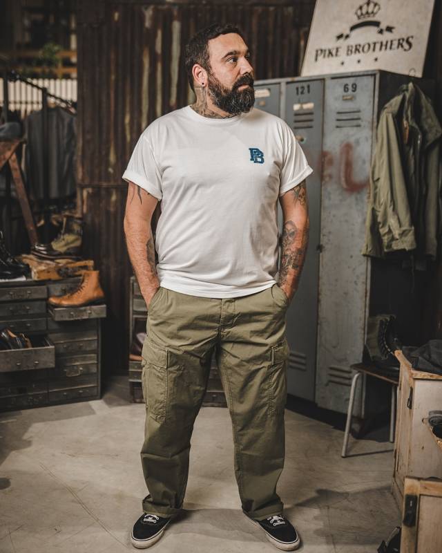 Pike Brothers 1966 Jungle Pant olive Online Shopping