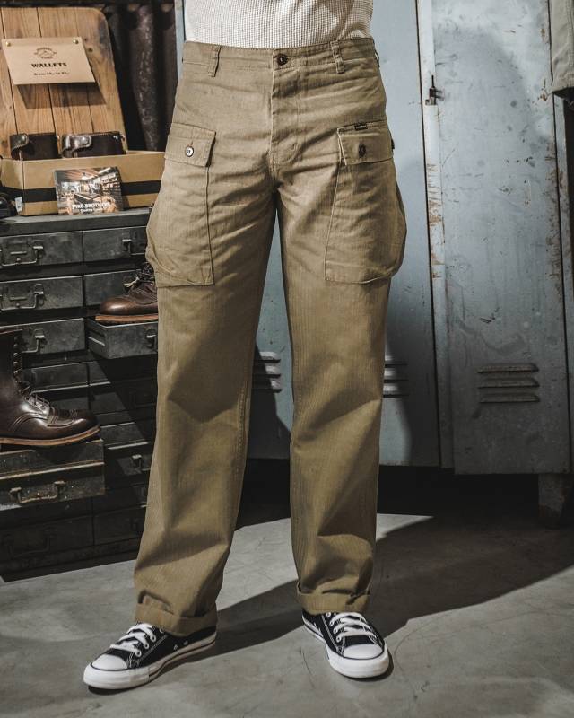 Pike Brothers 1944 Monkey Pant olive Exklusivangebot