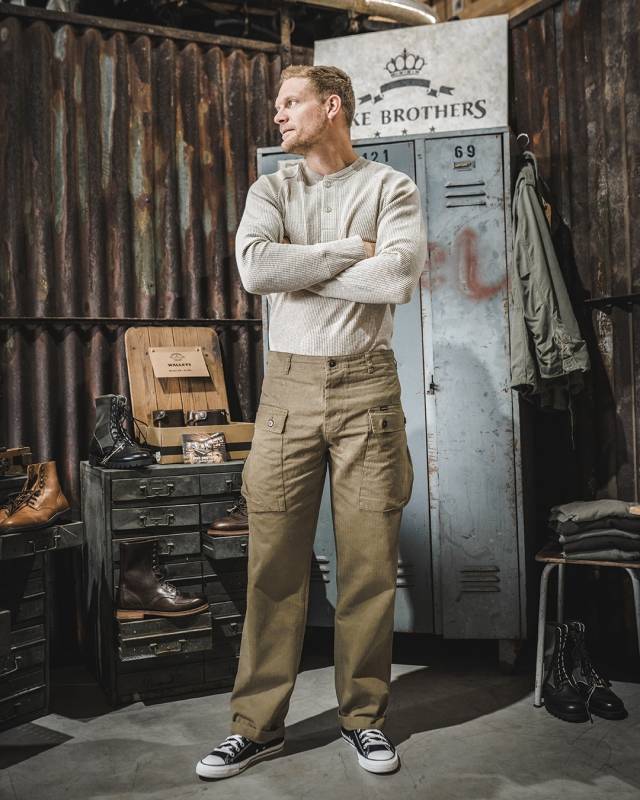 Pike Brothers 1944 Monkey Pant olive Exklusivangebot
