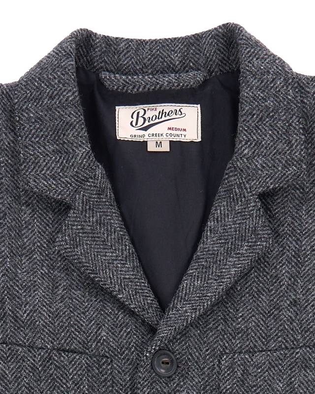 Pike Brothers 1908 Calico Vest Dundee grey Blitzangebot